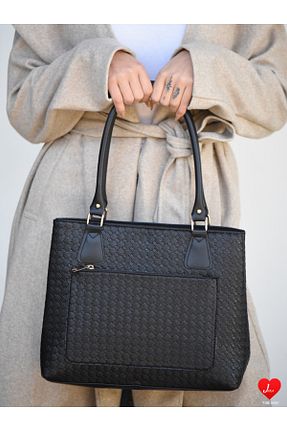 کیف دوشی مشکی زنانه چرم مصنوعی JARA Bag - کد 877931917