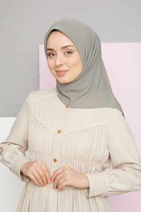 روسری خاکی 100 x 100 Bonjela - کد 882887230