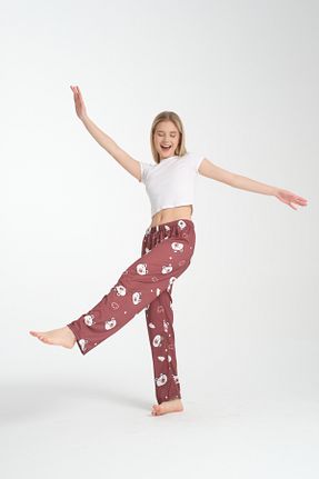 پائین تنه راحتی رنگی زنانه پنبه - پلی استر - الاستین RasaHomeWear - کد 882932841