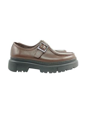کفش کژوال قهوه ای مردانه چرم خالص Oneka Shoes - کد 873821100