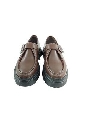 کفش کژوال قهوه ای مردانه چرم خالص Oneka Shoes - کد 873821100
