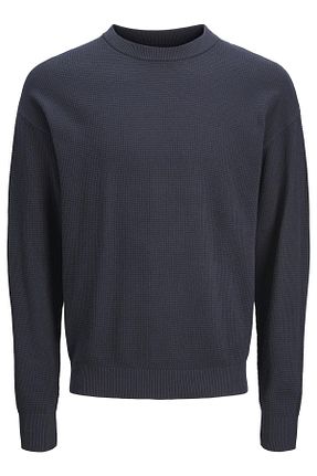 پلیور سرمه ای مردانه ساده Jack & Jones - کد 849299298