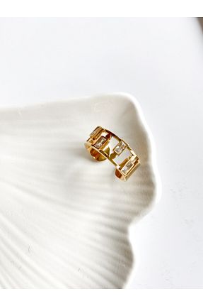 انگشتر استیل (فولاد) طلائی زنانه استیل (فولاد) Venüs Accessory - کد 738852495