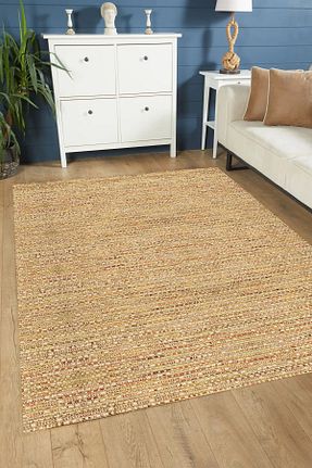 فرش قهوه ای زیره ضد لغزش Carmine Carpet - کد 882958854