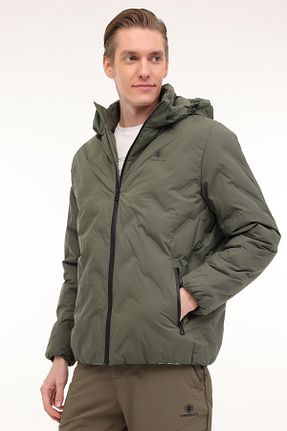کاپشن خاکی مردانه رگولار Lumberjack - کد 883095044