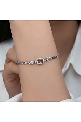 دستبند نقره زنانه 925 عیار Genel Markalar - کد 858083363