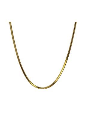 گردنبند استیل ( فولاد ) طلائی زنانه استیل ضد زنگ Meiloras - کد 883097096