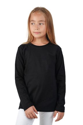 تیشرت مشکی بچه گانه رگولار Lovella - کد 866676791