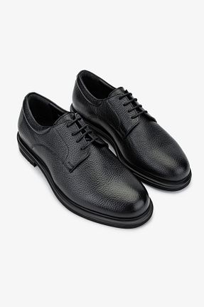 کفش کلاسیک مشکی مردانه چرم خالص Valmenti - کد 883113475