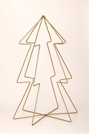 درخت کریسمس طلائی 70 سانتی متر Edora Home - کد 883120257