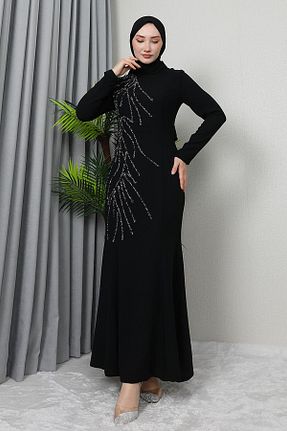 لباس حجاب مشکی زنانه Kalem giz astore - کد 883121752