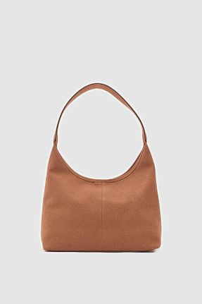 کیف دوشی قهوه ای زنانه جیر Shule Bags - کد 883115609