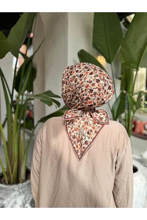 روسری بژ %100 پنبه locella - کد 883153117