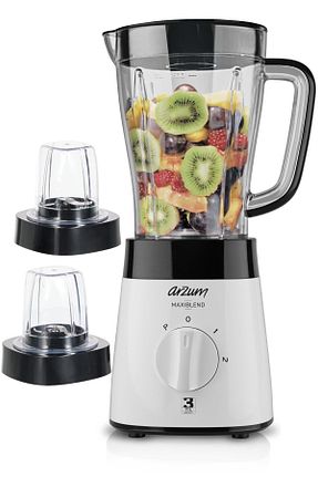 ست بلندر سفید 500 - 800 Watt Arzum - کد 37722388