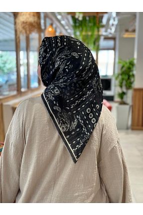 روسری بژ %100 پنبه locella - کد 883169267