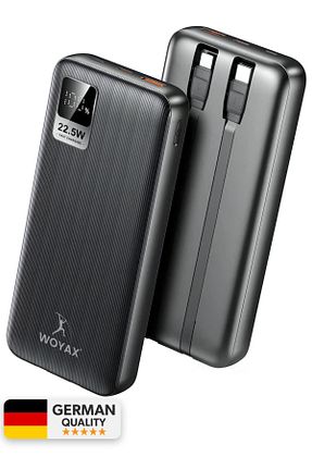 پاور بانک مشکی 7900 - 11500 Woyax - کد 832798176