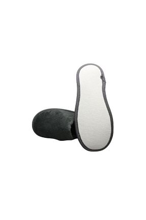 دمپائی خانگی طوسی زنانه پارچه ای Ender Home - کد 211931549