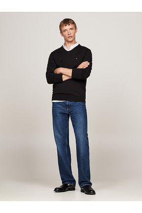 پلیور مشکی مردانه ساده Tommy Hilfiger - کد 883241303
