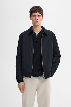 کاپشن سرمه ای مردانه رگولار Massimo Dutti - کد 883230892