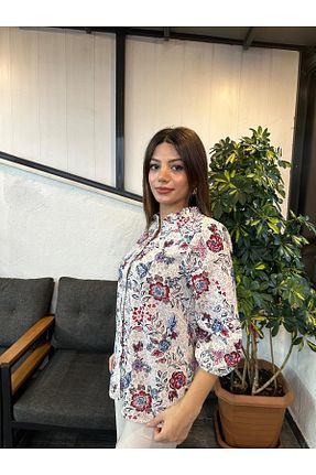 پیراهن نباتی زنانه رگولار Kübra Tekstil - کد 883237947