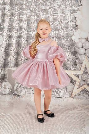 لباس صورتی بچه گانه بافتنی META MODA - کد 883207238