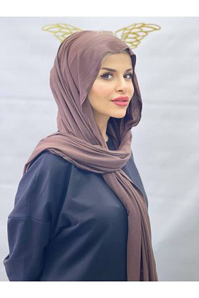 شال قهوه ای زنانه ویسکون ALDAİR - کد 883226084