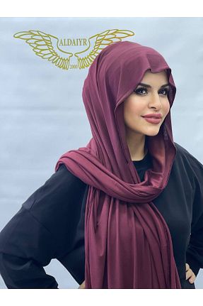 شال زرشکی زنانه ویسکون ALDAİR - کد 883225666