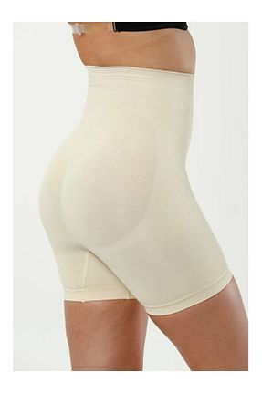 شلوارک و برمودا بژ زنانه فاق بلند SAUNA SUIT - کد 883245727