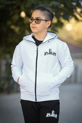 ست گرمکن سفید بچه گانه پنبه ای Pina Kids - کد 825286948