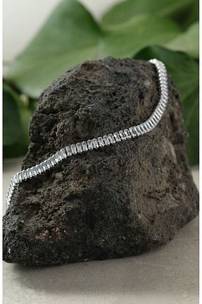 دستبند استیل (فولاد) طوسی استیل (فولاد) Jenny Daphne - کد 883263371