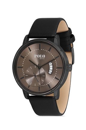 ساعت مچی قهوه ای مردانه 42 میلی متر POLO Rucci - کد 883209490
