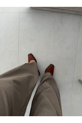 بوت / نیم بوت قهوه ای زنانه جیر Gilla Shoes and Bag - کد 883266889