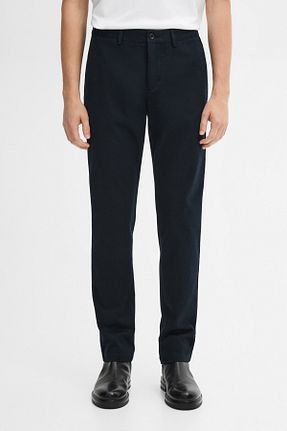 شلوار سرمه ای مردانه پنبه ای Massimo Dutti - کد 883268792