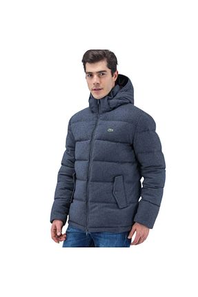 کاپشن طوسی مردانه رگولار Lacoste - کد 883264688