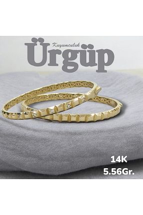النگو طلائی زنانه 14 عیار ÜRGÜP TAKI - کد 883267313