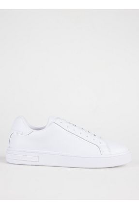 کفش اسنیکر سفید مردانه بند دار Armani Exchange - کد 883383844