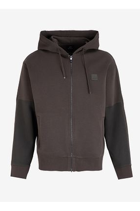 سوئیشرت خاکی مردانه چاپی Armani Exchange - کد 883364419