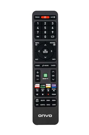 کنترل از راه دور مشکی ONVO - کد 844135539