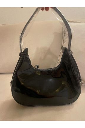 کیف دوشی مشکی زنانه چرم مصنوعی Butik turkuaz - کد 883383763