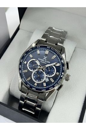 ساعت مچی سرمه ای مردانه 41-45 میلی متر Daniel Klein - کد 883389040