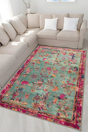 فرش رنگی قابل شستشو Rugs Modern Halı - کد 826706148
