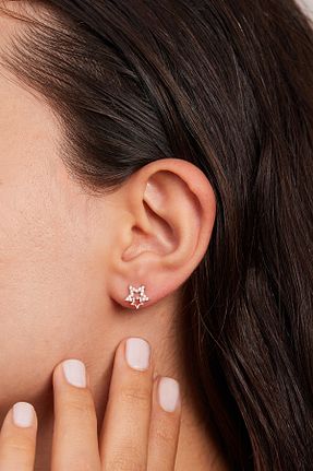 گوشواره نقره زنانه 925 عیار Elika Silver - کد 883415047