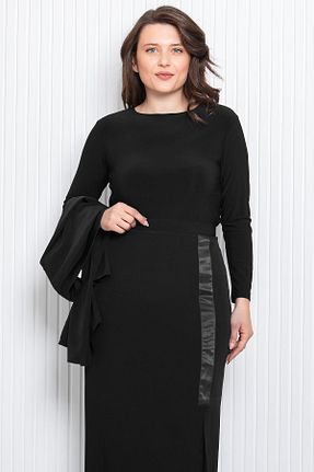 ست بالاتنه و پائین تنه حجاب مشکی زنانه اسلیم Modaviki - کد 883426534