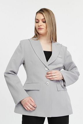کت طوسی زنانه رگولار Bolivente - کد 822635625