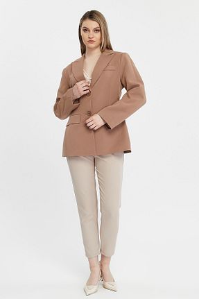 کت قهوه ای زنانه رگولار Bolivente - کد 822635355