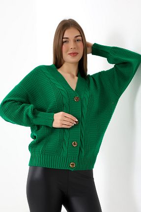 رویه سبز زنانه اکریلیک Devinka - کد 369026066