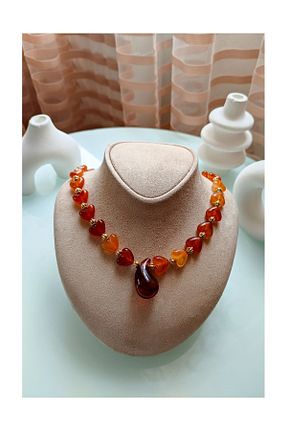 گردنبند جواهر رنگی زنانه اکریلیک TwinsCollection - کد 883541443