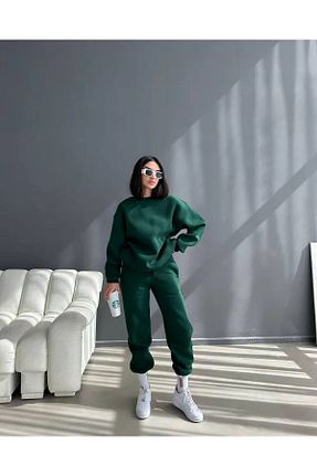 ست بالاتنه و پائین تنه سبز زنانه بافت LUNAVISTA - کد 883534987