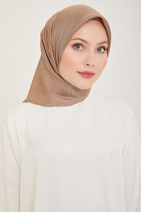 روسری زرشکی İpek Tivil Armine - کد 857372798