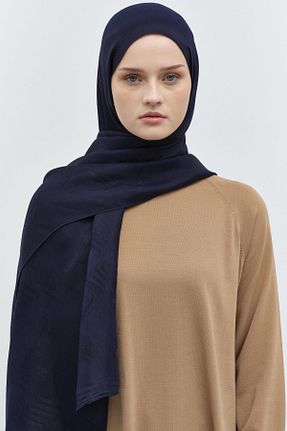 شال سرمه ای زنانه ویسکون Tuğba - کد 883538421